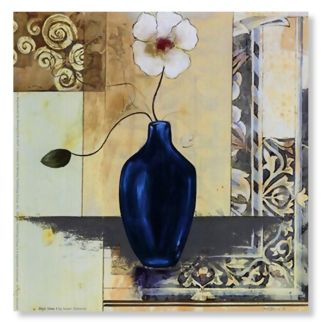 tablou cu flori - blue vase tablou cu flori - blue vase